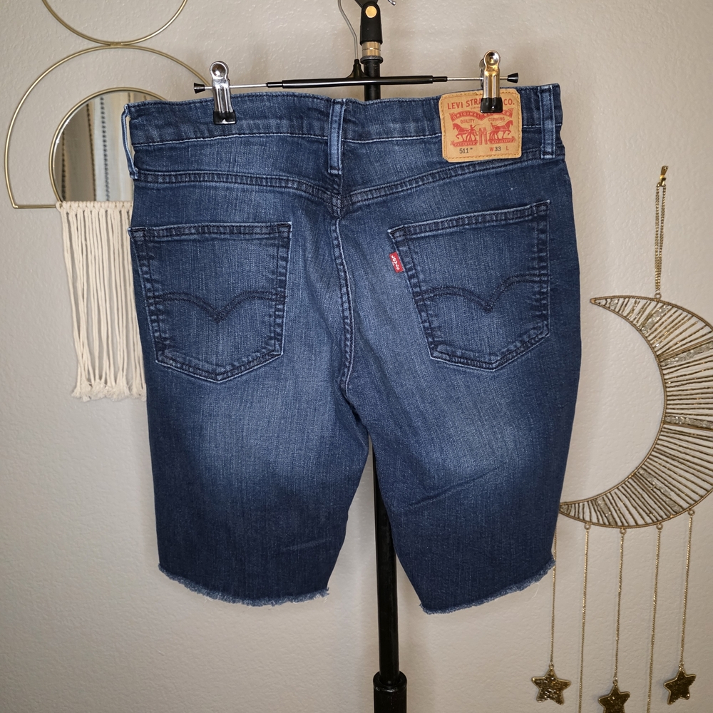 Levi's Bundle Blue Denim Shorts  (3)